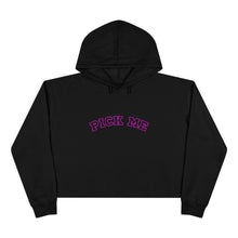 Load image into Gallery viewer, PICK ME Trendy Crop Hoodie with 'Pick Me' Design - Perfect for Casual Days, Gifts, Parties, Fashion Lovers, and Every Occasion