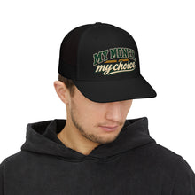 Load image into Gallery viewer, My Money My Choice Snapback Trucker Cap